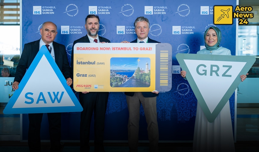 Pegasus Airlines a lancé des vols d'Istanbul à Graz