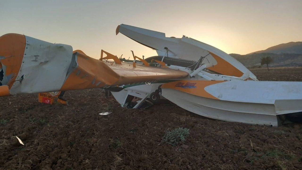 Firefighting Training Plane Crashes in Muğla