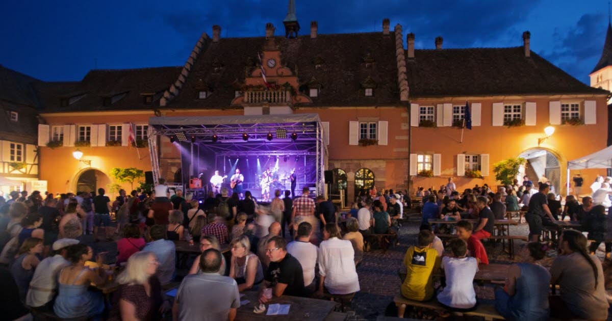 Obernai and Molsheim Region. Music Festival: Notes on Every Street Corner