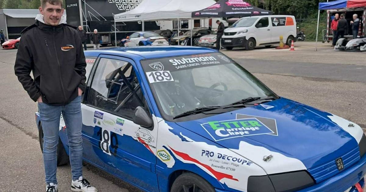 Auto. Léo Stahl klaar om de top te bereiken in Turckheim