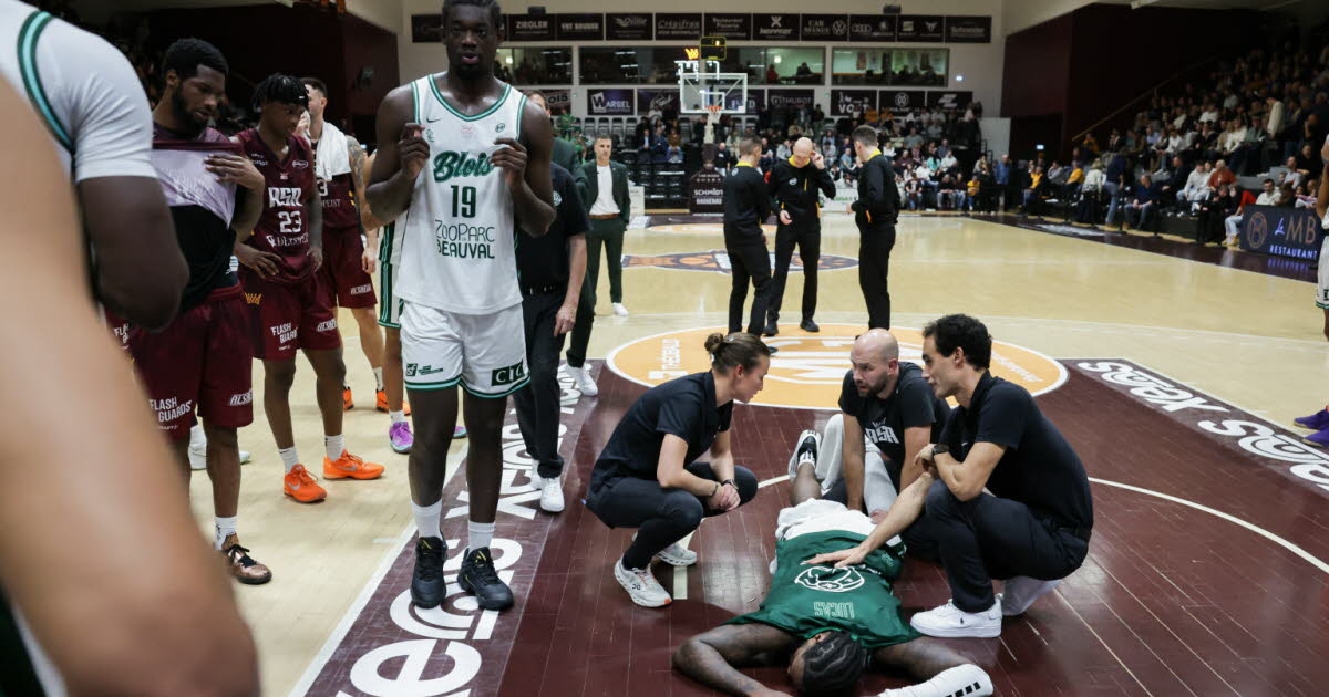 Basketbol – Elite 2. Ciddi sakatlık, maç durduruldu, yenilgi... Gries'te kabus gibi bir akşam