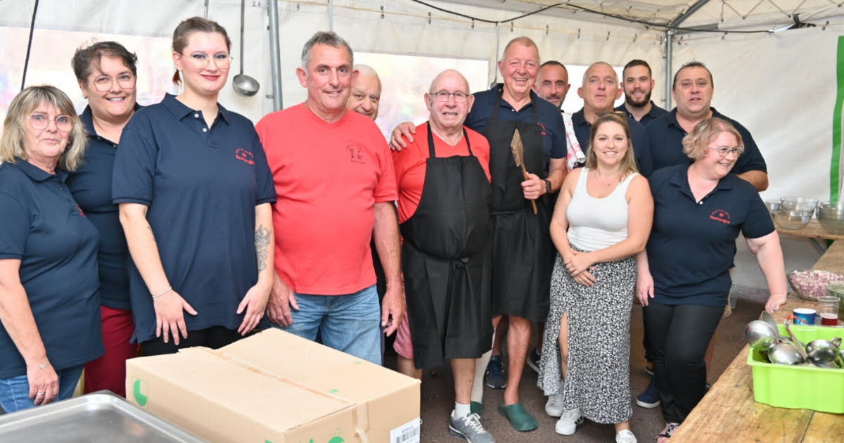 Bantanges. Święto patronalne, zakłócone przez pogodę, ale wciąż żywe.