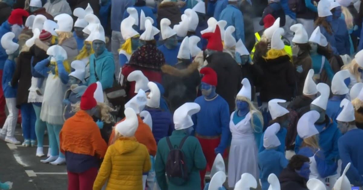 Brittany. Why 2,763 Smurfs are expected this Saturday in Landerneau