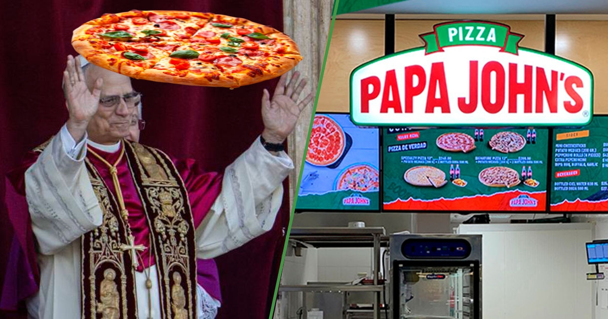 Robert Prevost backs down and changes his name to “Papa Johns”