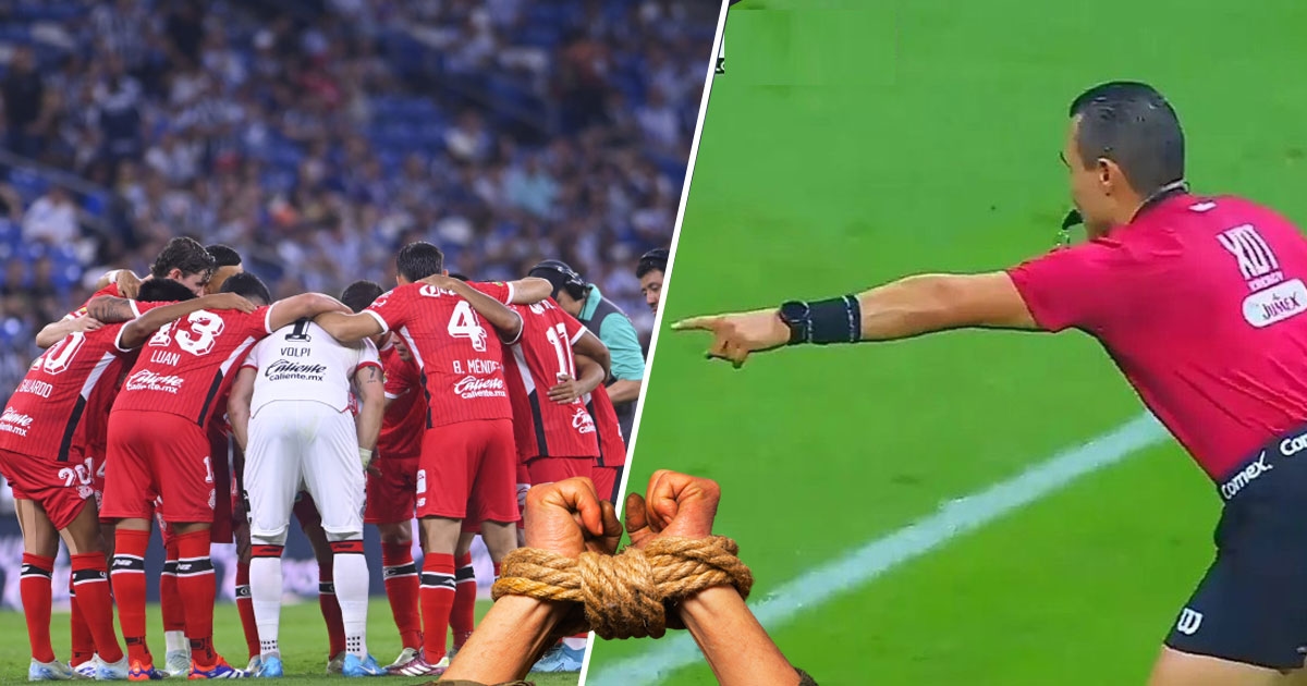 Les joueurs de Toluca partiront les mains liées pour ne pas donner d'excuses à l'arbitre.