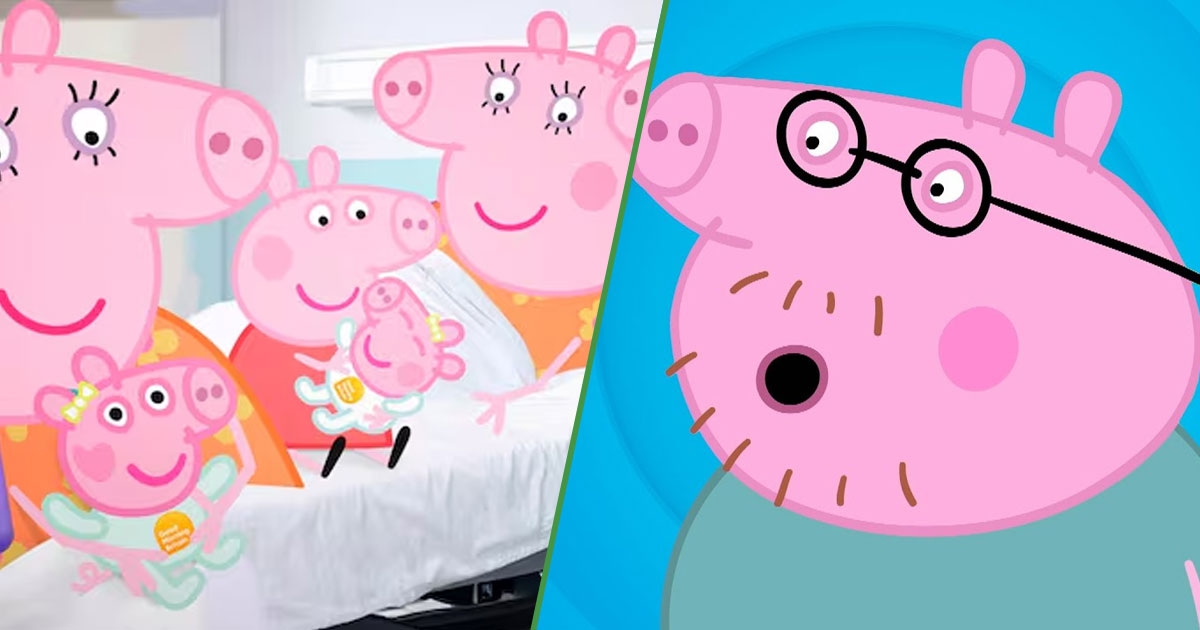 Papá de Peppa Pig admite que no quería otro hijo, pero se le fue el WiFi esa noche