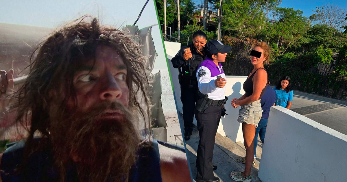 In fact, there is a chapter of the P.Luche Family that explains it: a tourist was lost for 12 days in the jungle of Cancun, a few meters from the city