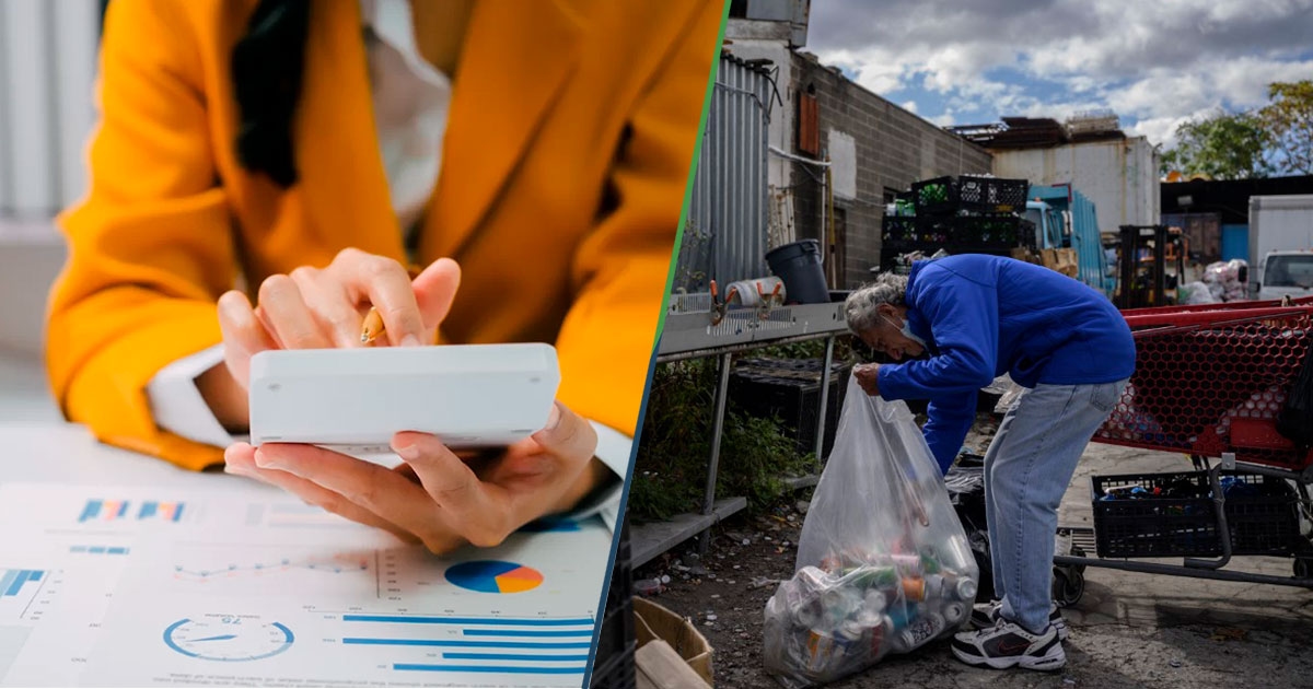 Economists suggest that it is more profitable to collect aluminum cans than to wait for profits.