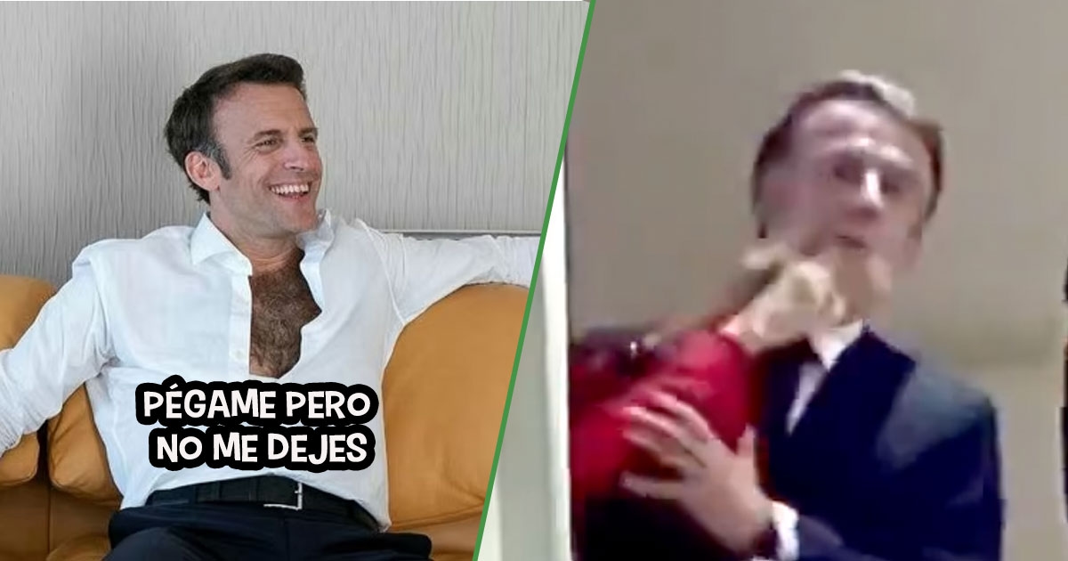 Macron, "Vur beni ama beni bırakma" adlı giyim markasını piyasaya sürdü