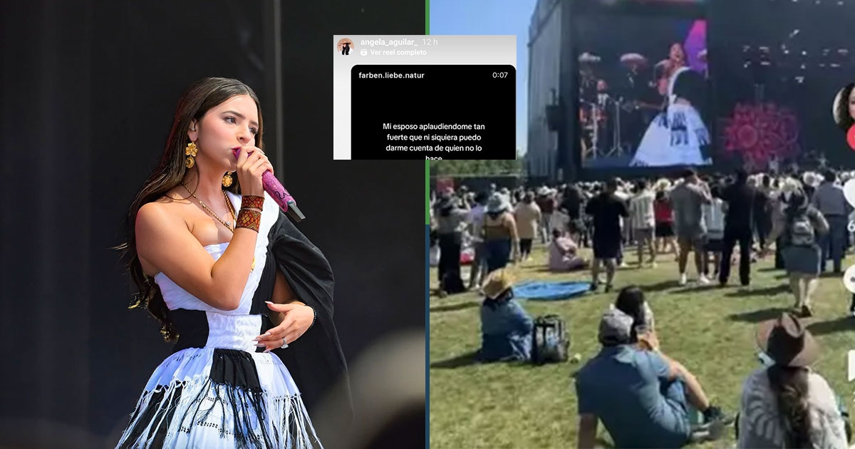 Luego de concierto semi vacío, Ángela Aguilar dice que “su mejor público es Nodal”