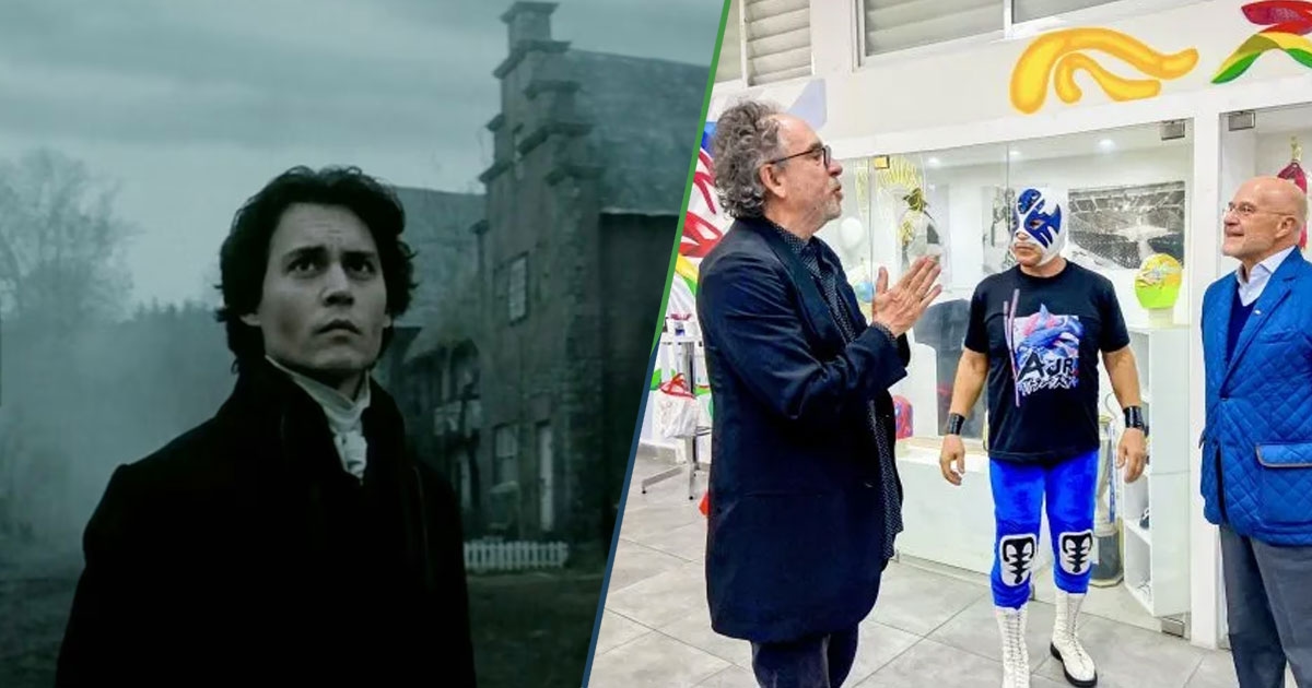 Tim Burton plant zijn nieuwe film: "The Saint vs. the Headless Horseman"