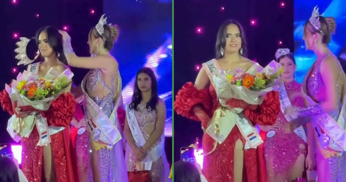 Ton sourire a disparu : une reine de beauté jette sa couronne sur une candidate parce qu'elle se « moquait d'elle »