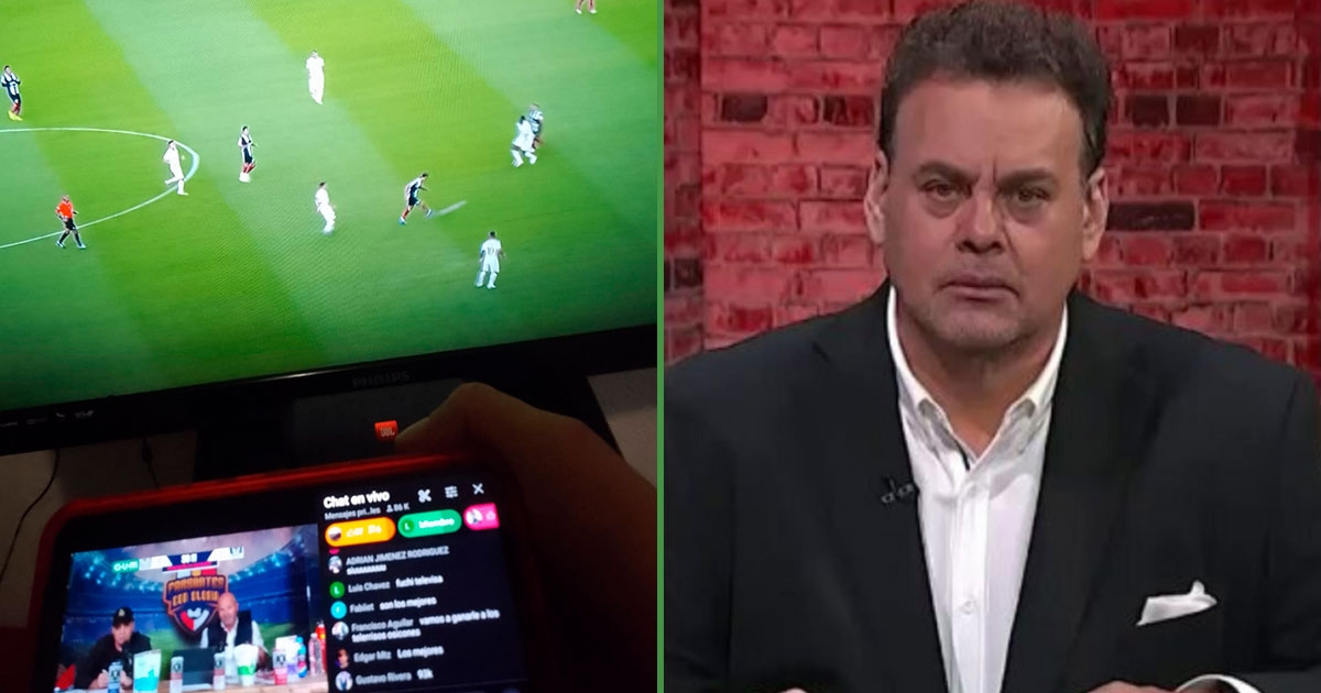 Faitelson pide a Fiscalía que investigue a personas que le ponen “mute” a sus transmisiones en los partidos