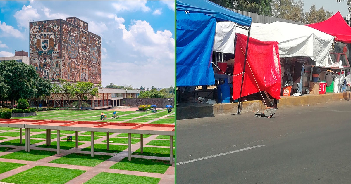 UNAM artık ilk 100'de değil ama en çok atıştırmalık standı olan ilk 10'da yer alıyor.