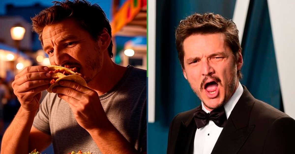 Pedro Pascal tacos al pastor'u deniyor ve derhal millileştirme istiyor.