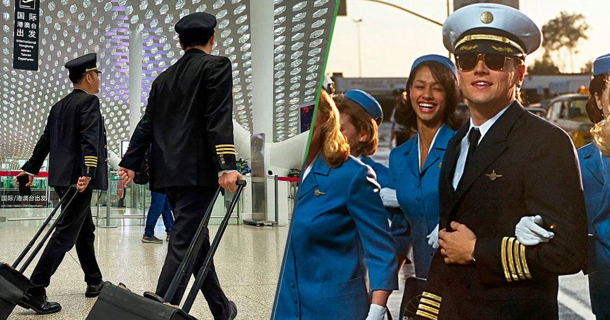 Net als in de film: man doet zich voor als stewardess om gratis te kunnen reizen