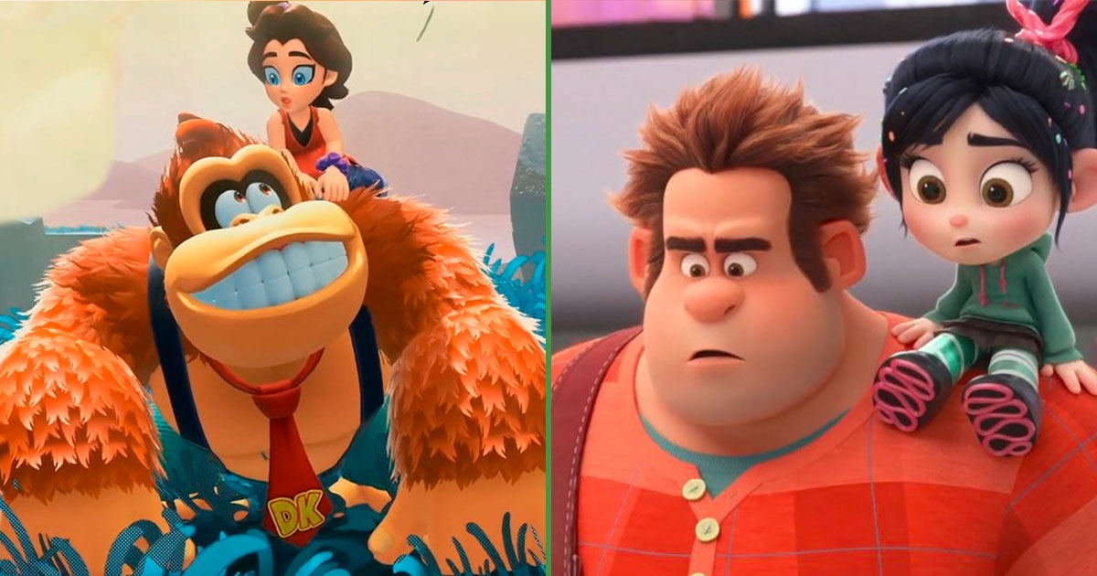 Donkey Kong vroeg Wreck-It Ralph om de taak en dacht dat niemand het zou merken.
