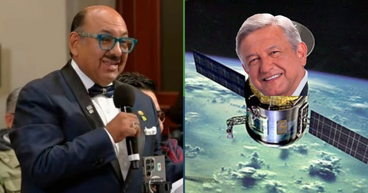 Lord Molecule stelt voor dat de nieuwe Mexicaanse satelliet "Sat-AMLO" wordt genoemd