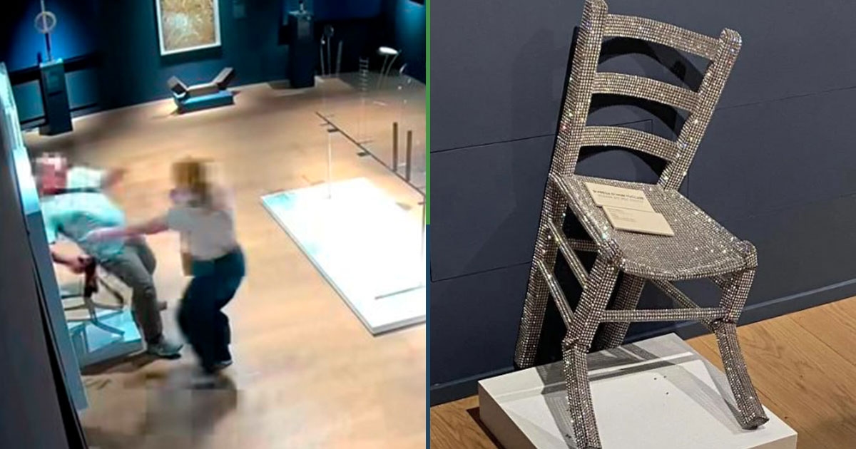 Ha perso l'altro orecchio: turista rompe la sedia di Van Gogh dopo essersi seduto per una foto