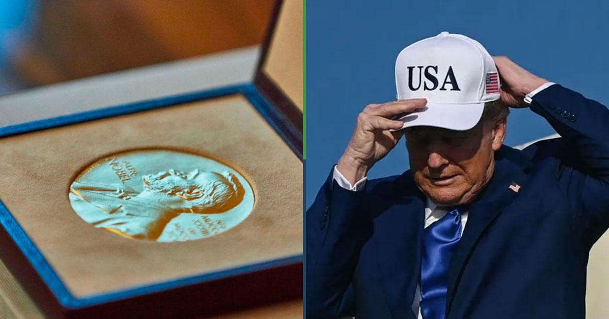 Liefdesbommen: Trump genomineerd voor Nobelprijs voor de Vrede