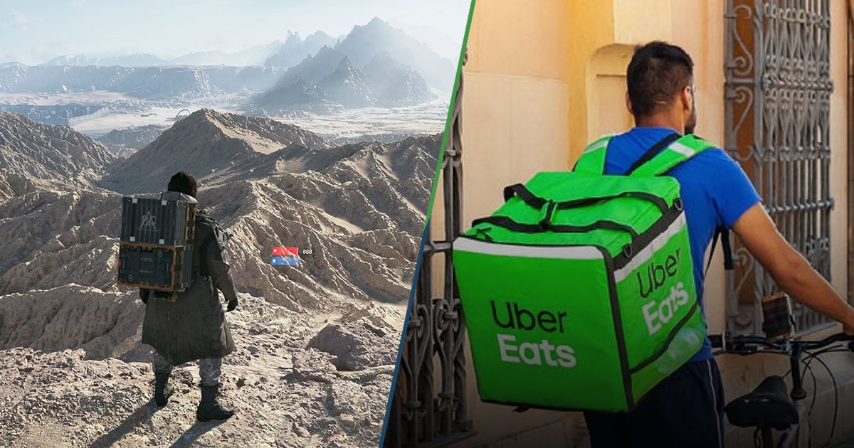Игра Death Stranding 2 Хидео Кодзимы пользуется успехом у водителей Didi и Uber Eats.