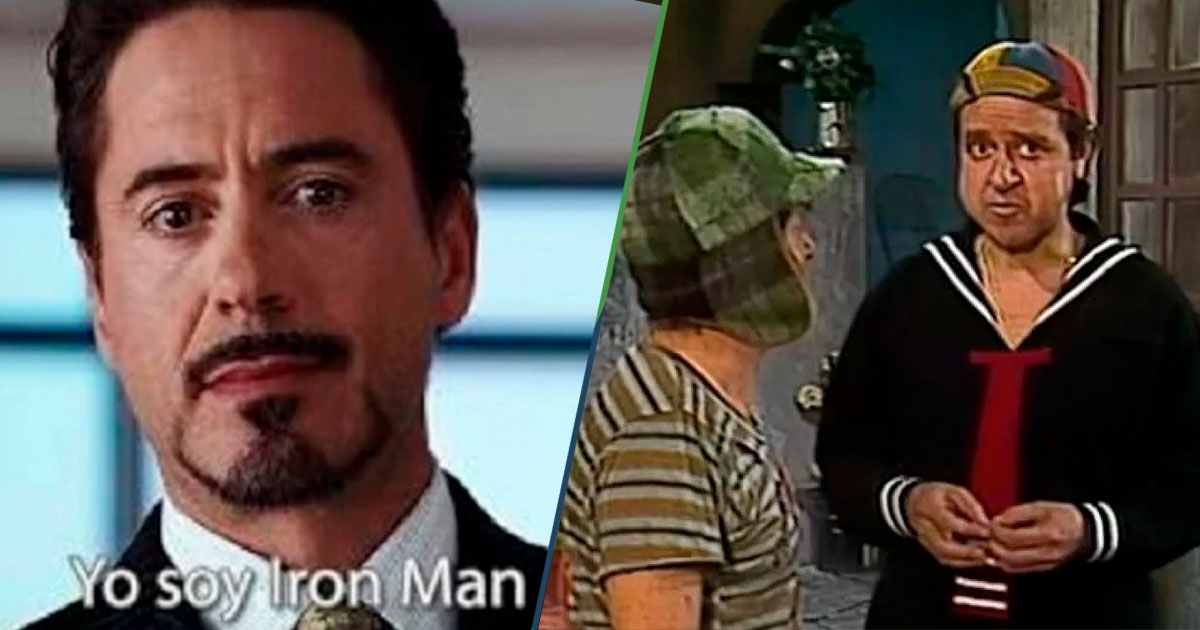 Robert Downey Jr. segue l'esempio di Quico e afferma di aver inventato Iron Man.
