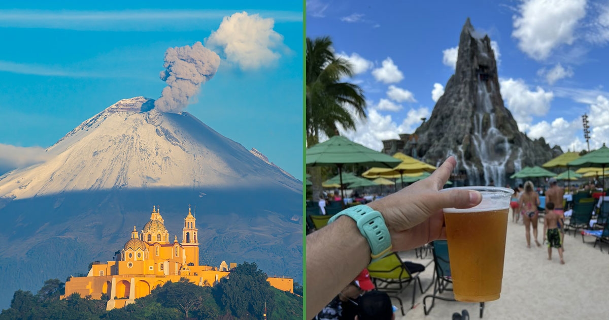 Sugieren que fumarolas del Popocatépetl son señales de humo para pedir chelas