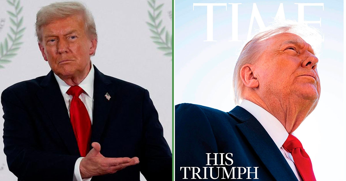 Trump ameaça processar a revista Time por difamação estética