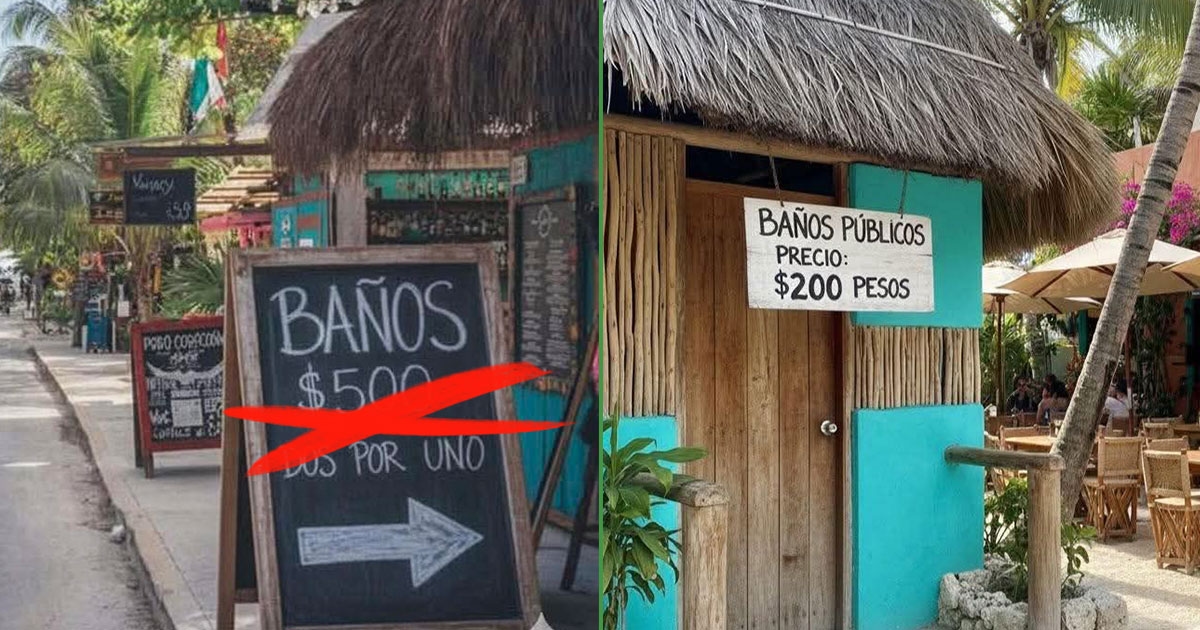 Tulum reduz preços para atrair turistas: um banheiro agora custa apenas US$ 200 pesos.