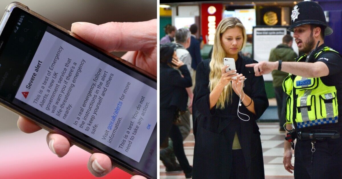 Exact date emergency alert will go off as millions of Brits get disaster message