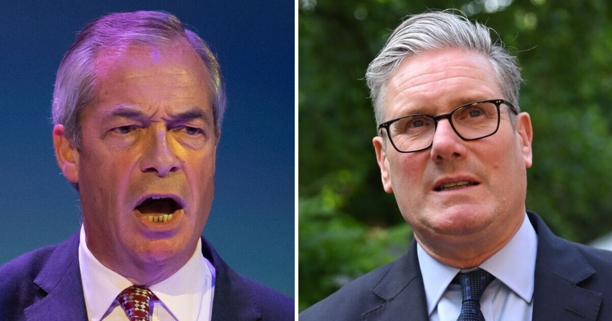 Nigel Farage issues 5-word warning to Keir Starmer in grooming gangs row
