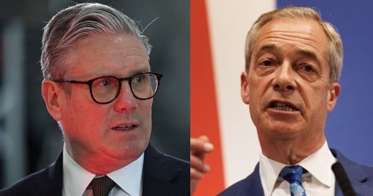 Keir Starmer rages at Nigel Farage in furious rant - 'Scaremongering!'