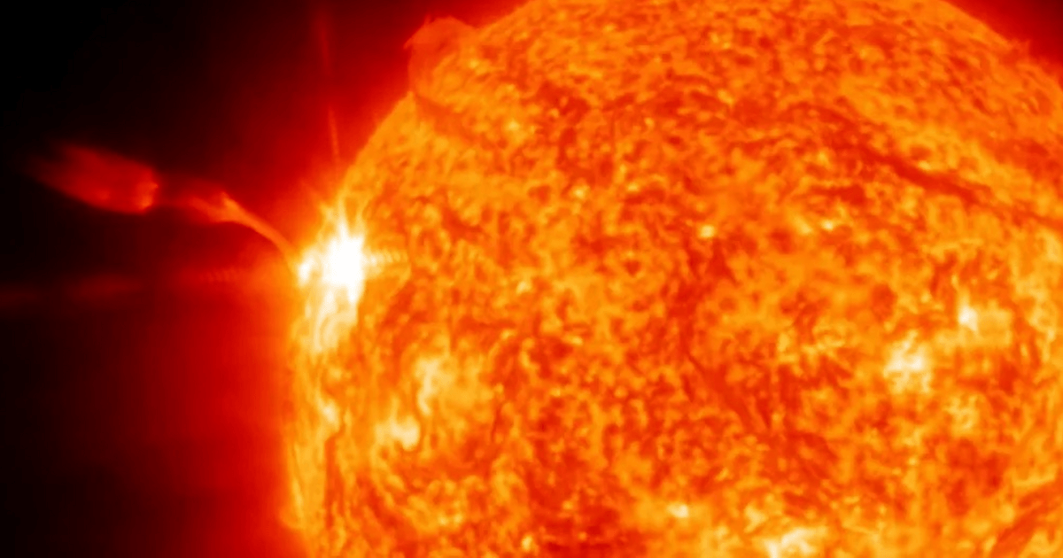Map shows where largest solar flare of 2025 caused blackouts on Earth - with more possible