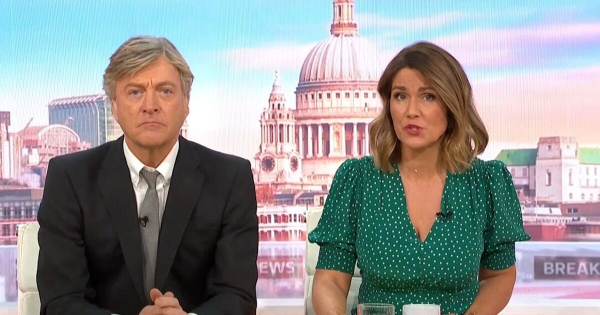 Susanna Reid steps in as Good Morning Britain halted for 'breaking news' announcement