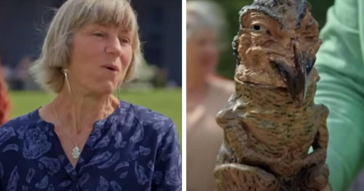 Gast der Antiques Roadshow ist sprachlos über den Preis für das „furchterregende“ Ornament seiner Großeltern