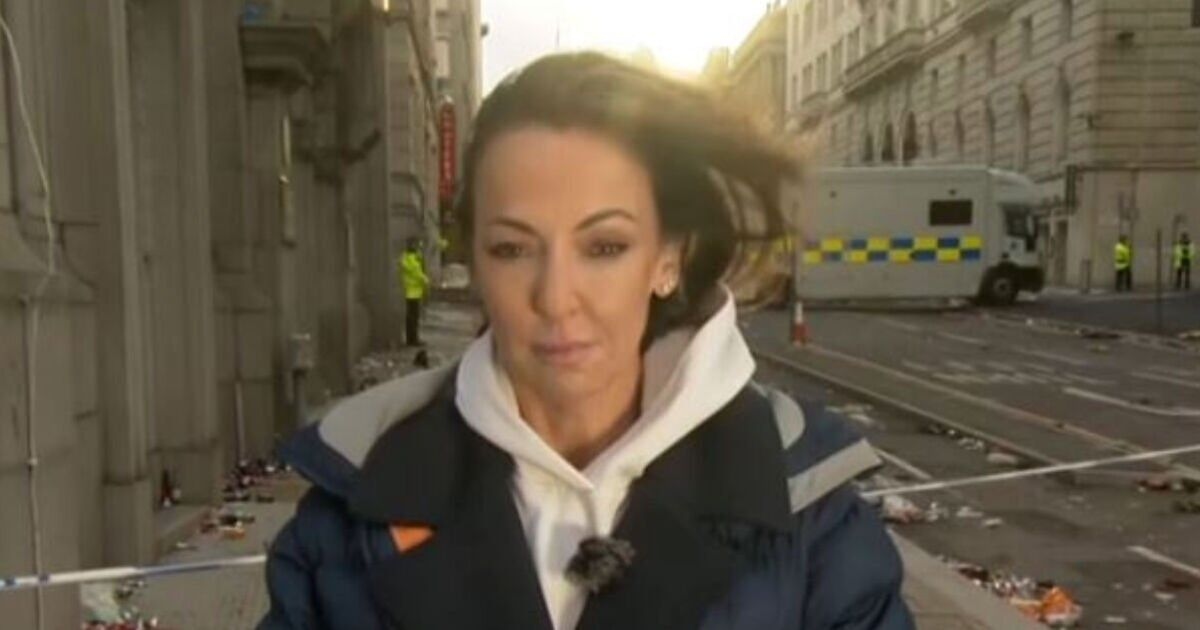 Sally Nugent von BBC Breakfast gibt Warnung heraus, als sie aktuelle Nachrichten live auf Sendung verkündet