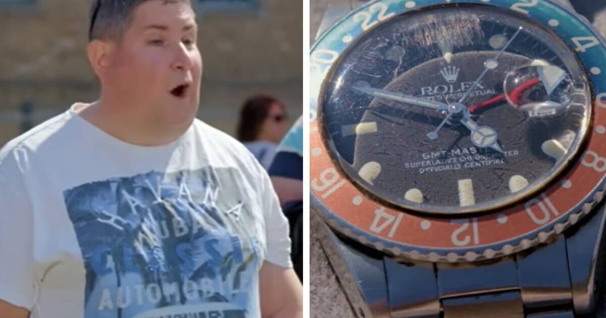 L'ospite di Antiques Roadshow esclama "wow" per l'enorme prezzo di un orologio tenuto in un cassetto per anni