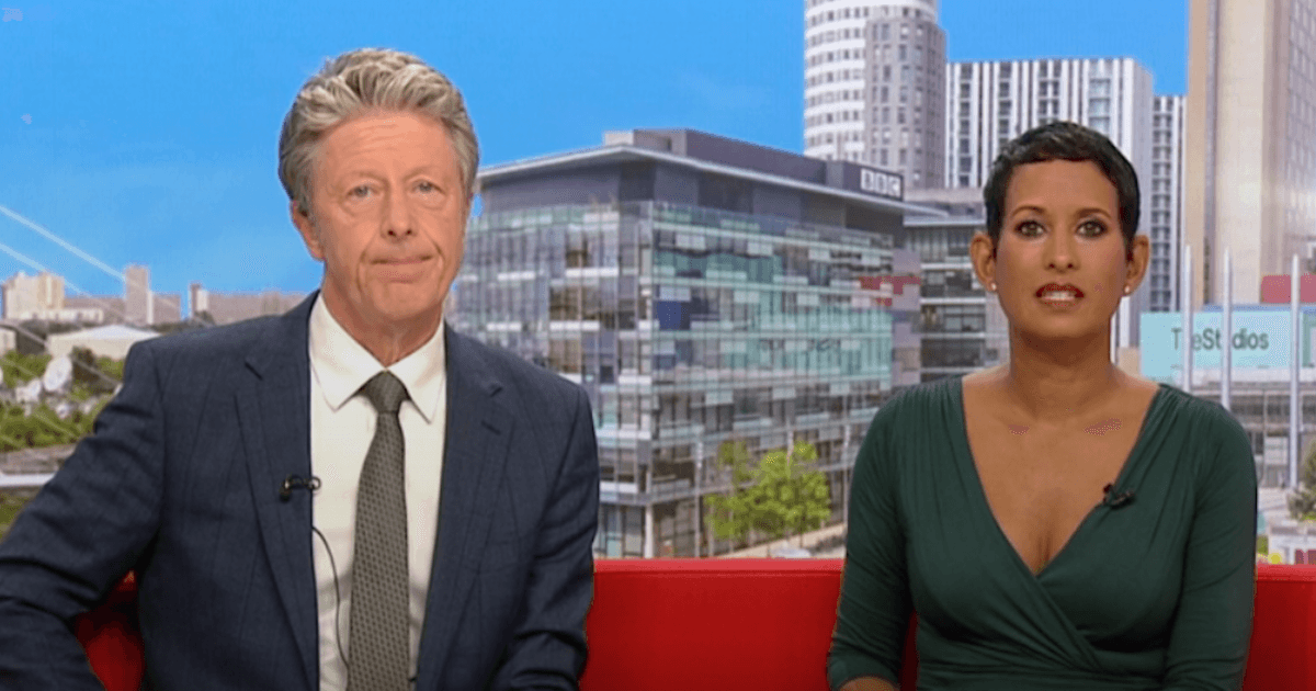 Naga Munchetty della BBC Breakfast fa una pausa per annunciare in diretta la triste notizia della sua morte