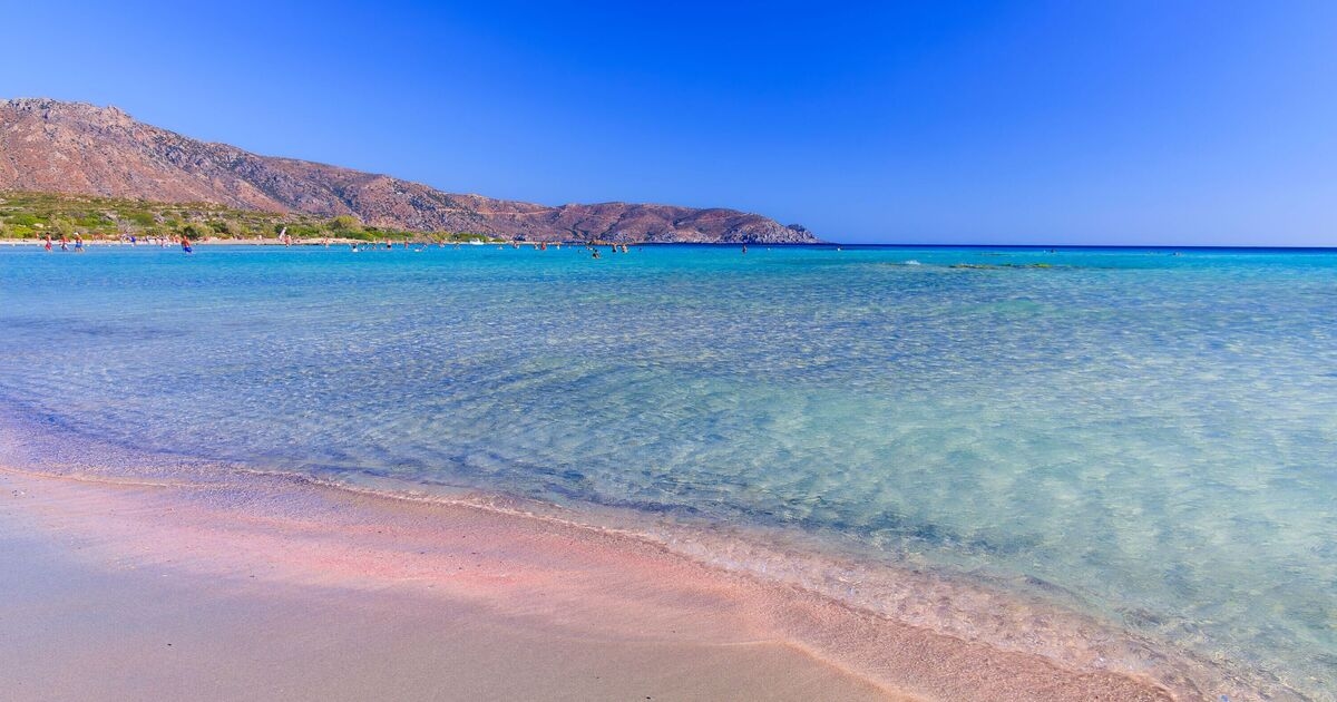 The world's 'best beach' with pink sand and turquoise waters