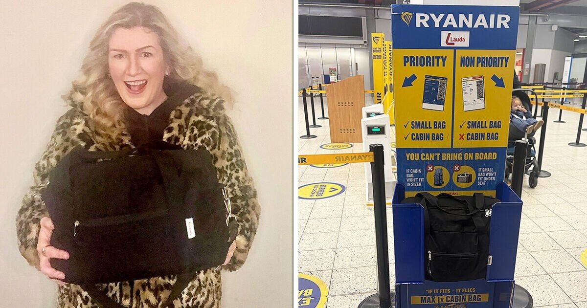 I tried the £16 viral Ryanair cabin bag and I couldn't believe how much it held
