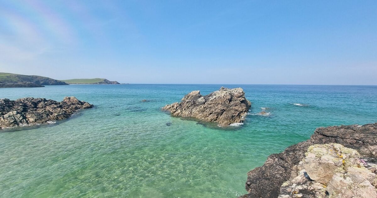 The stunning UK beach with 'gorgeous sandy coves' and Caribbean-blue waters