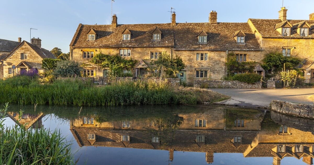 Village filled with picture perfect cottages 'unchanged for more than 100 years'