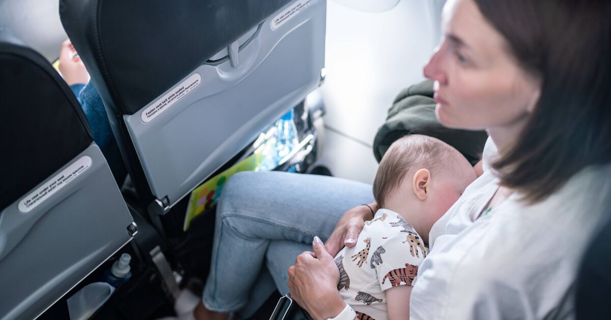 Mum rages at plane passenger who lacks 'common courtesy' after seat drama