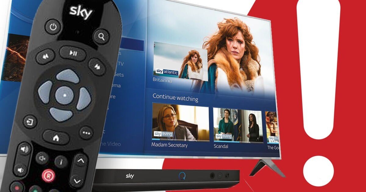 Sky TV still down with UK homes complaining they can't watch television