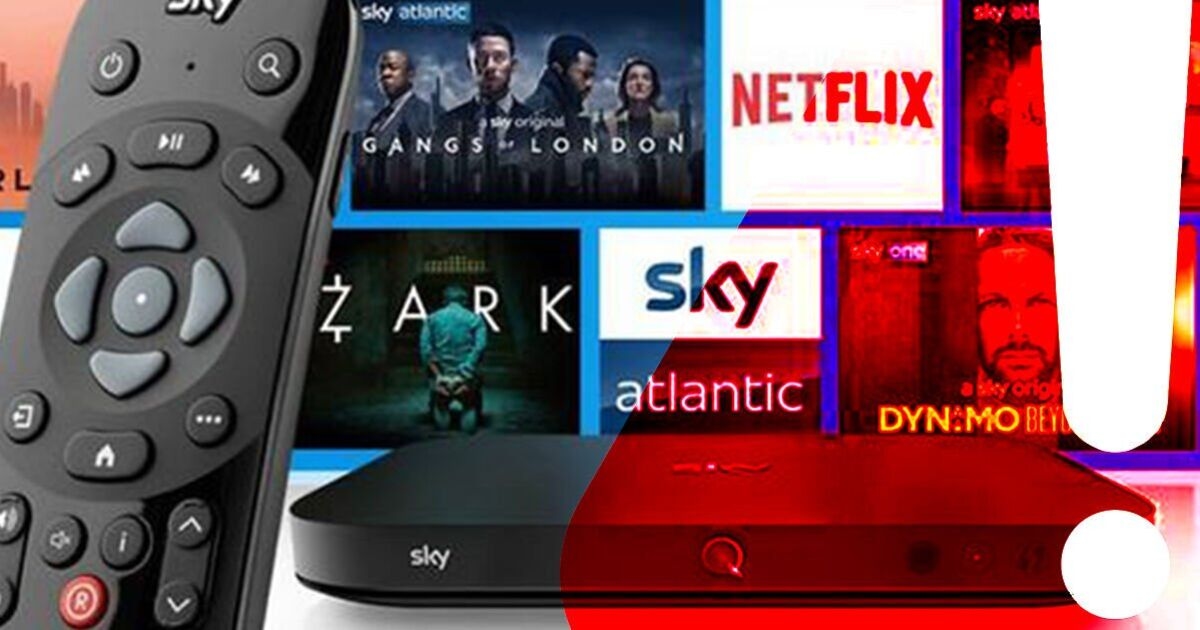 Sky issues urgent advice to UK homes - switch off your TV set-top box now