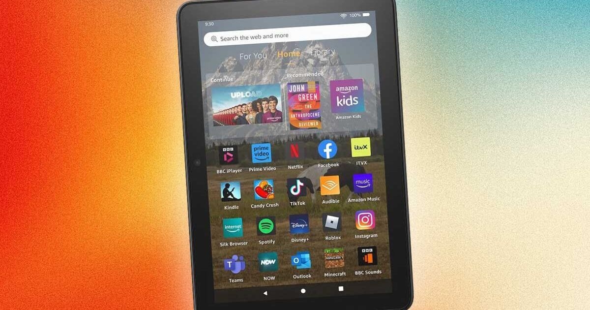 Amazon's Android tablet is half price at less than £45 for a limited time