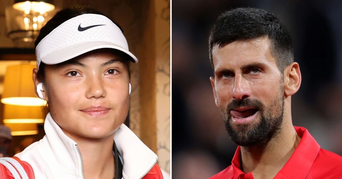 Tennis LIVE: Emma Raducanu shows true colours as Novak Djokovic gets emotional