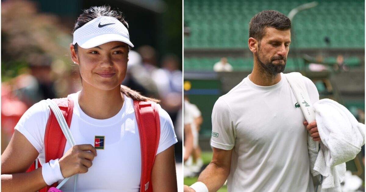 Wimbledon LIVE: Emma Raducanu put in her place by rival as Novak Djokovic 'feels guilty'