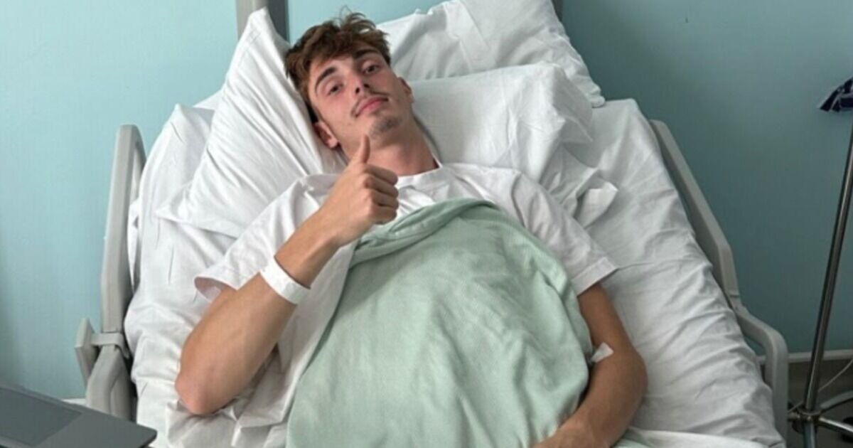 British racing prospect, 18, speaks out after being diagnosed with brain and lung cancer