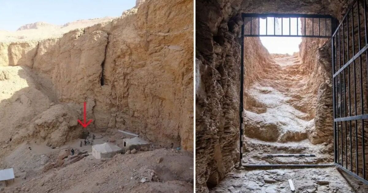 Archaeology breakthrough as team behind Egyptian tomb discovery may have found another